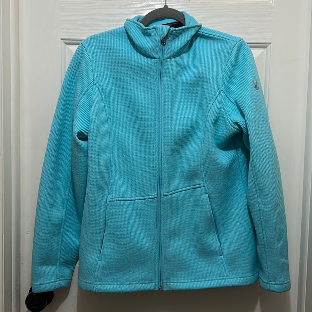 Spyder brand teal/turquoise jacket